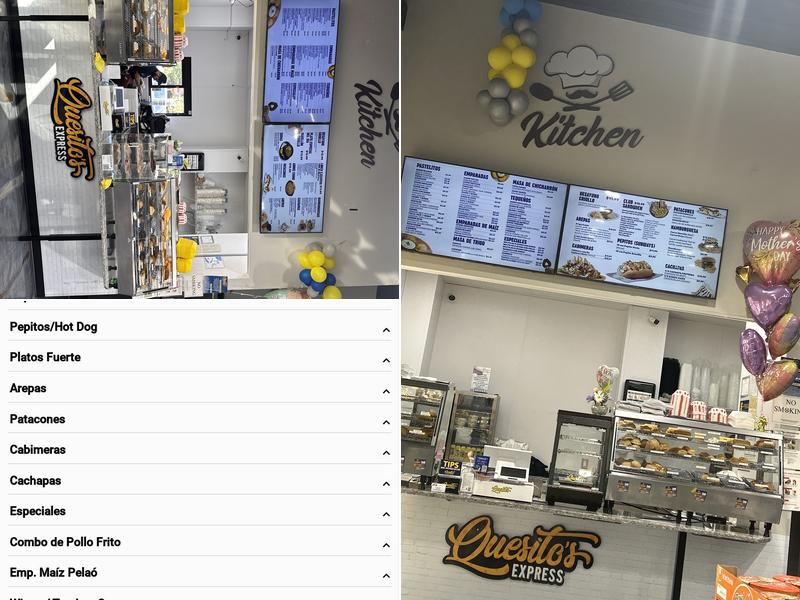 Quesito’s Express Menu