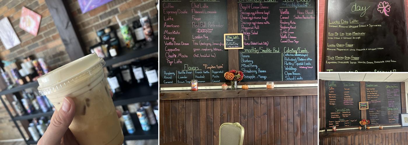 Chaotik Java Coffee Shop Menu