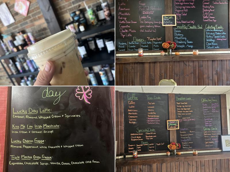 Chaotik Java Coffee Shop Menu