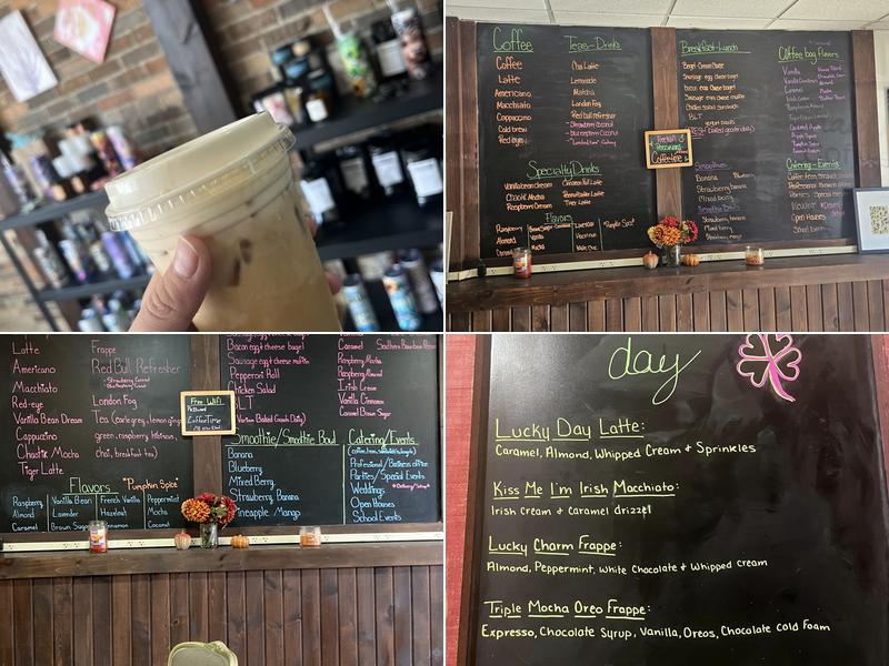 Chaotik Java Coffee Shop Menu