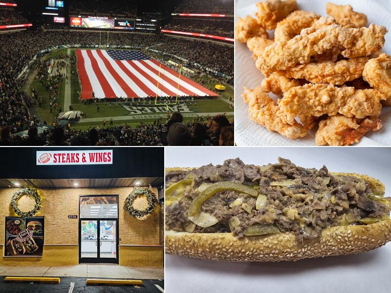 Alex’s steaks and wings