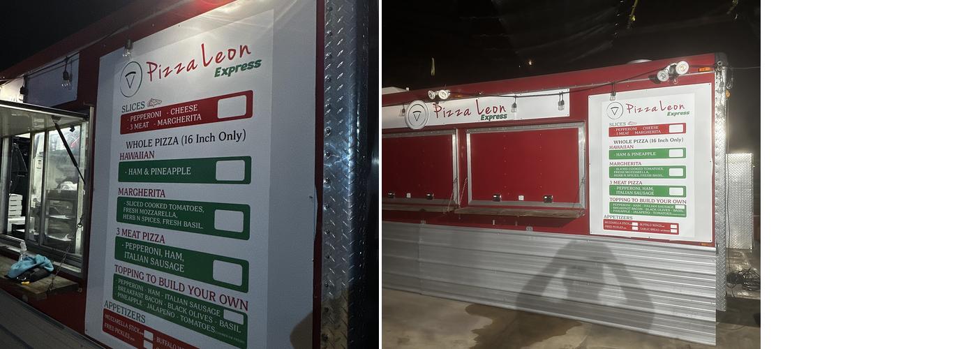 Pizza Leon Express Menu