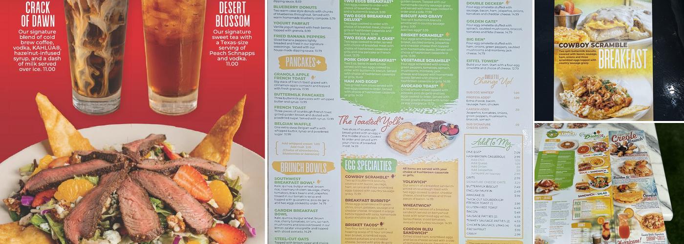 The Toasted Yolk Cafe Menu