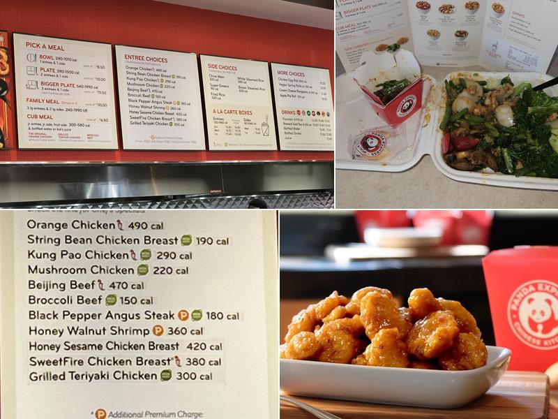 Panda Express Menu