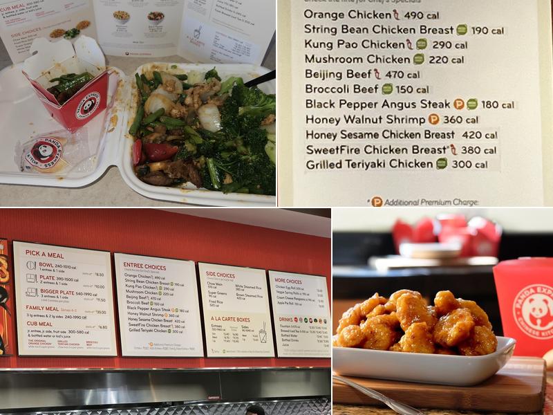 Panda Express Menu