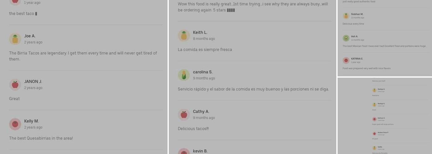 BIRRIERIA Los Primos Menu