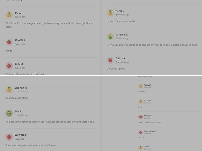 BIRRIERIA Los Primos Menu