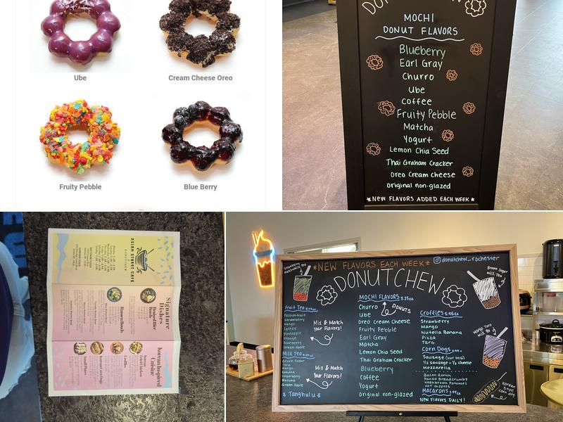 Donutchew Menu