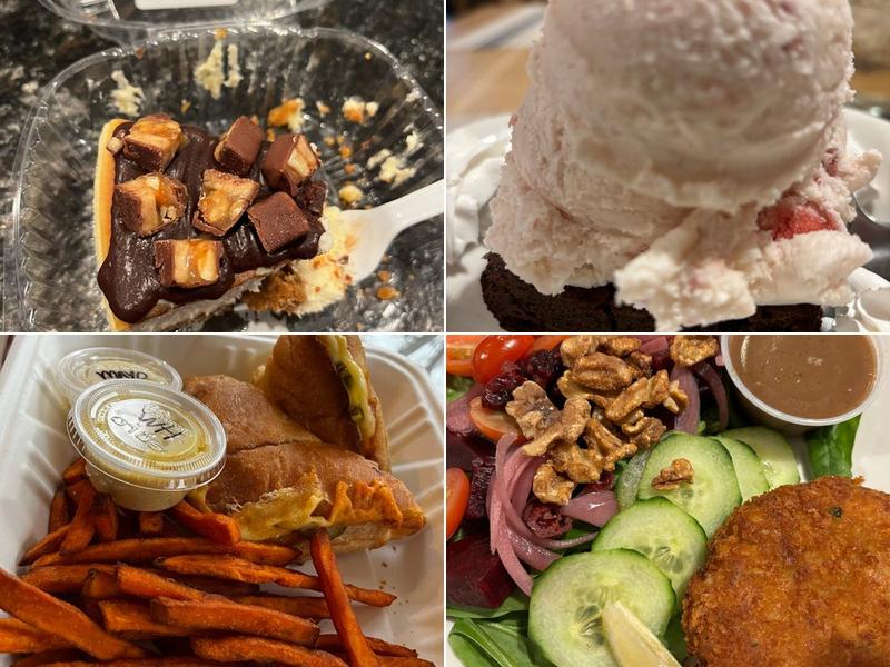 The place with the f up kitchen