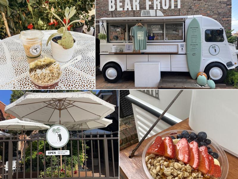 Bear Fruit Bowls and Coffee