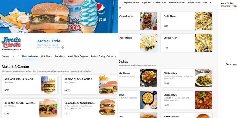 Order Direct Menu