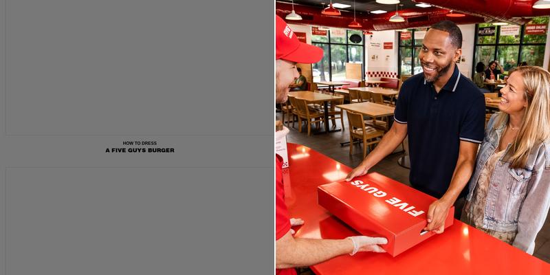 Five Guys Menu