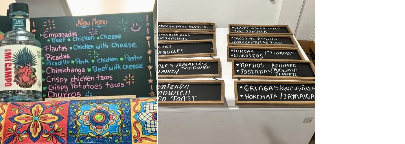 Arandas Mexican Cuisine Stowe, VT. Menu