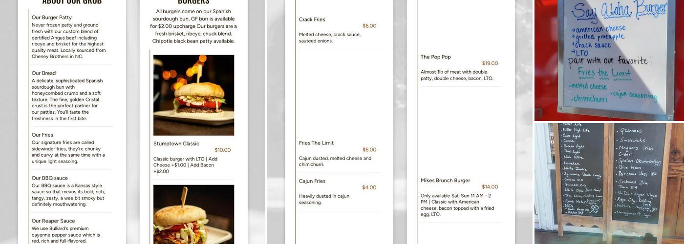 Matthews Social House Menu