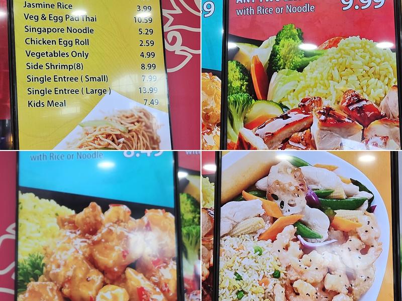 Ruby Thai Kitchen Menu