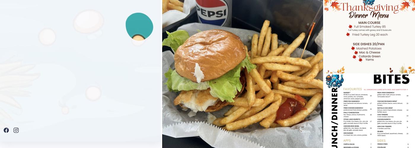 BEACHSIDE BITES Menu