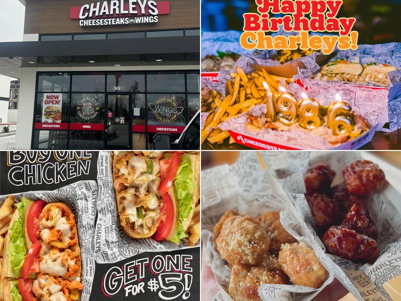 Charley’s philly steaks