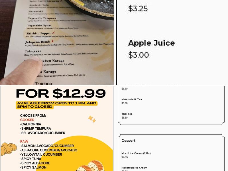 Yoshioishi Sushi & Ramen Menu