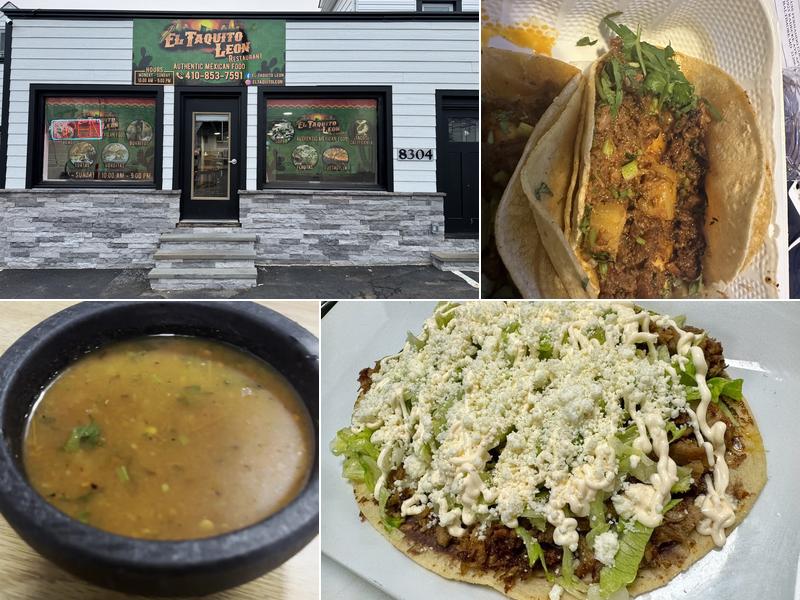 El Taquito Leon Restaurant 8304 Philadelphia Rd, Rosedale