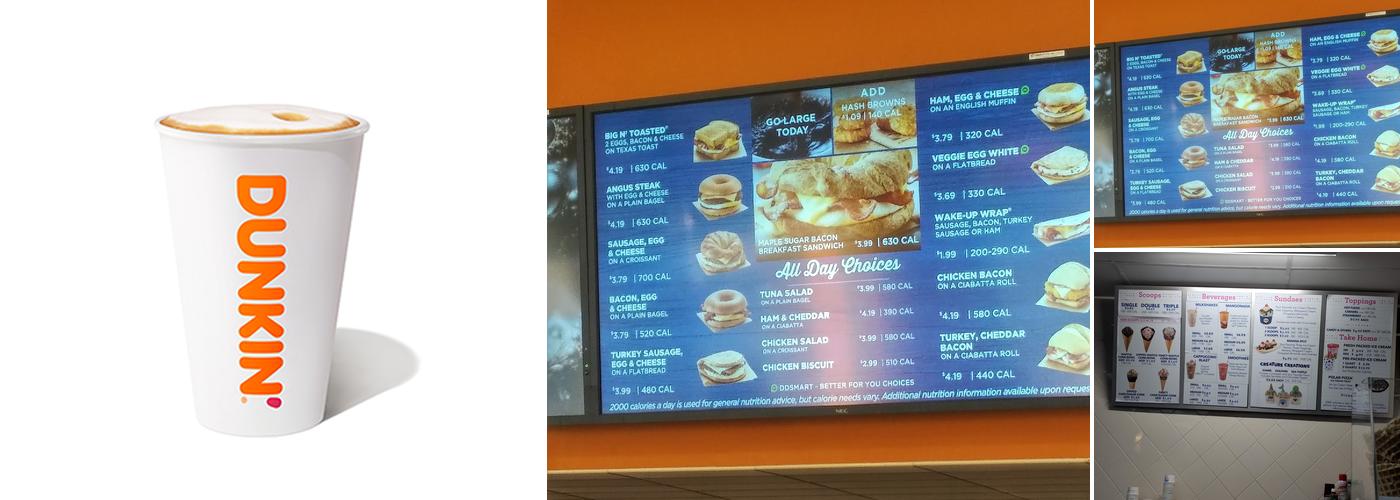 Dunkin' Menu
