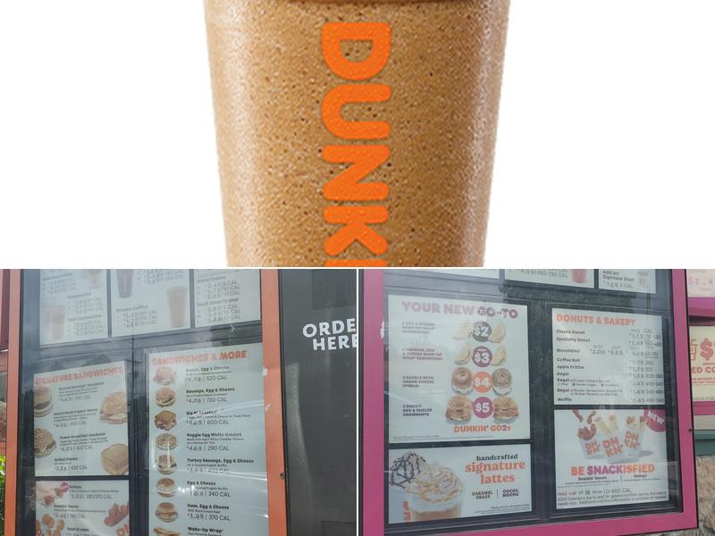 Dunkin' Menu