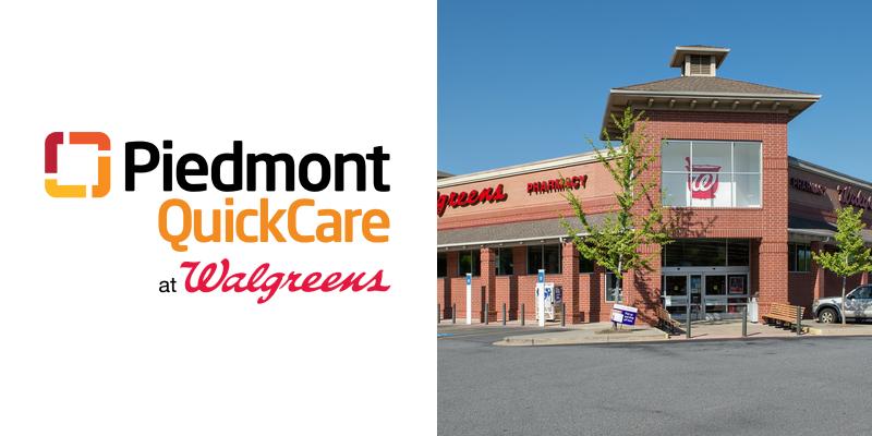 Piedmont QuickCare at Walgreens - Woodstock