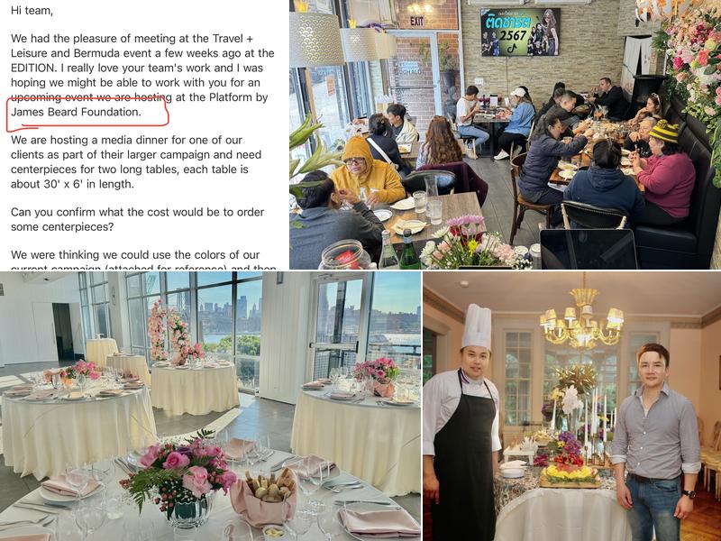 Na Rath Restaurant, Mega Millions + Catering & Flowers