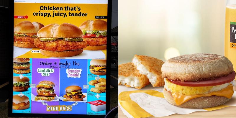 McDonald's Menu