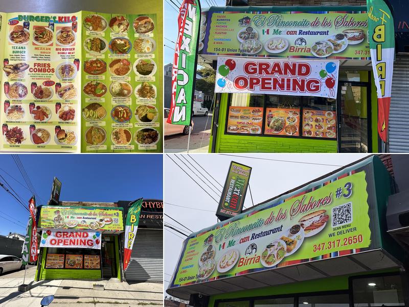 El Rinconcito De Los Sabores 3 Menu