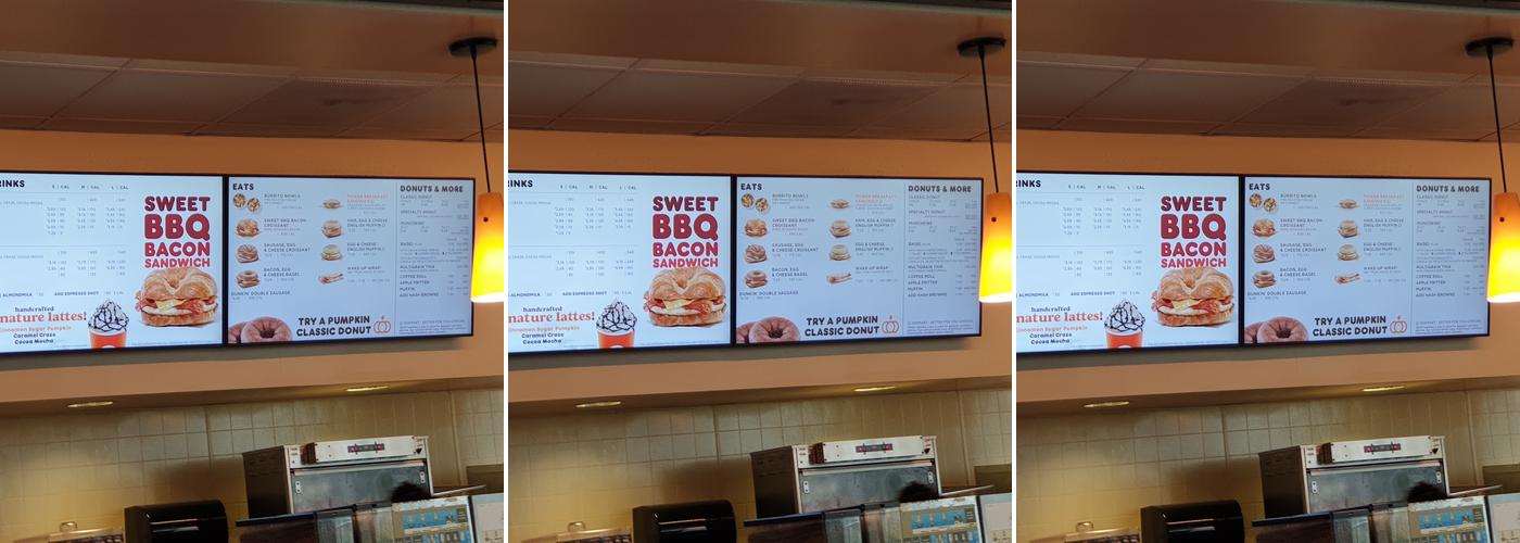 Dunkin' Menu