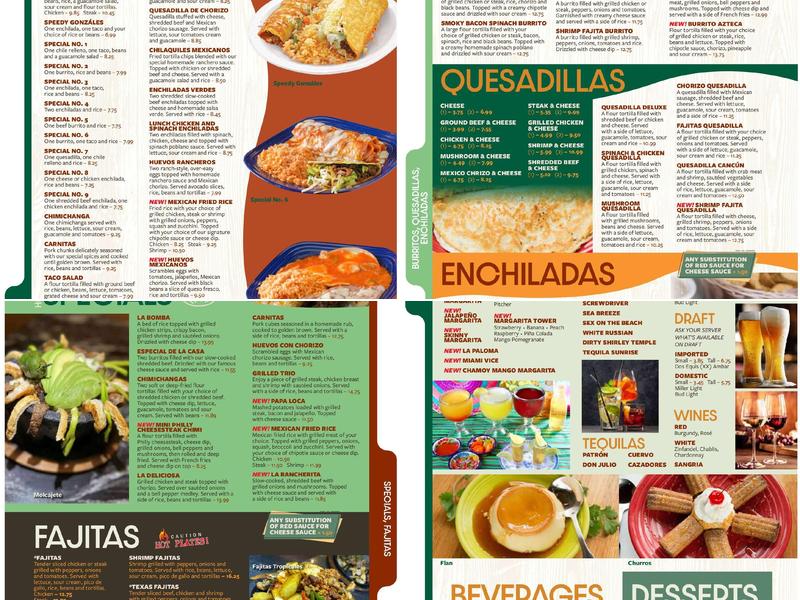 Gran Rey Menu