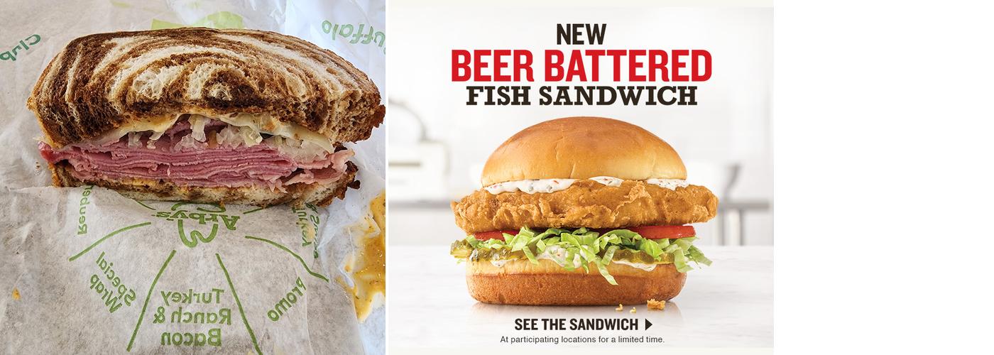 Arby's Menu