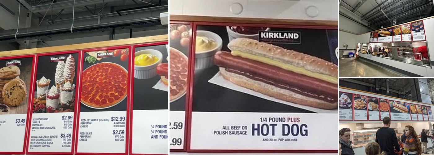 Costco Food Court Menu