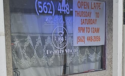 The Man Salon & Beauty Shop.