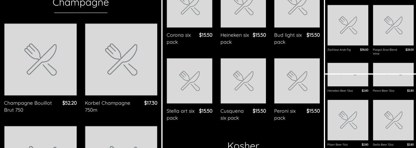 O'lima Liquors Store Menu