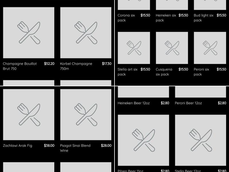 O'lima Liquors Store Menu