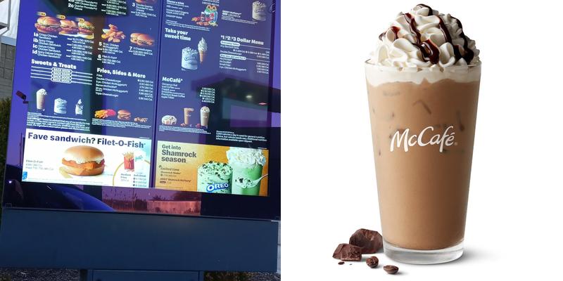 McDonald's Menu
