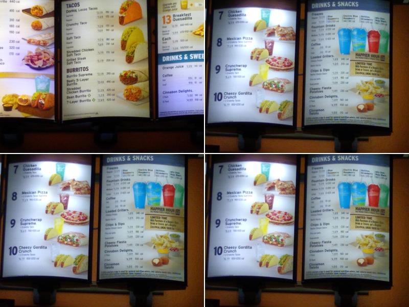 Taco Bell Menu