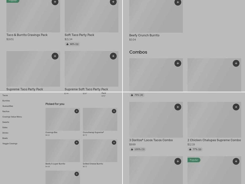 Taco Bell Menu