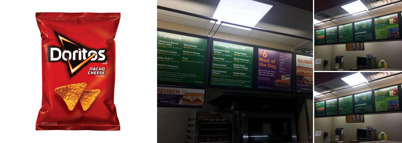 Subway Menu