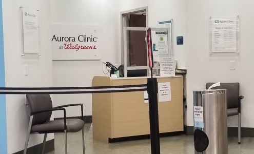 Aurora Clinic at Walgreens 2301 S Oneida St, Ashwaubenon Wisconsin 54304