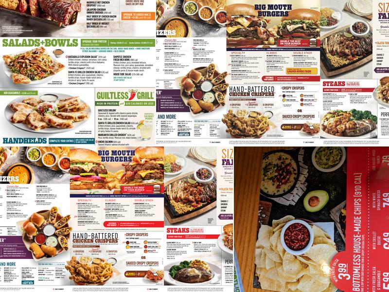 Chili's Grill & Bar Menu