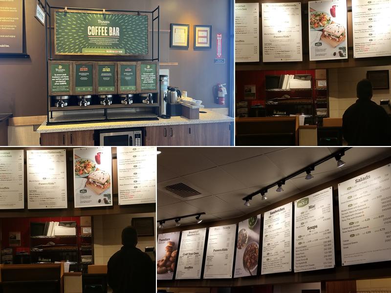 Panera Bread Menu