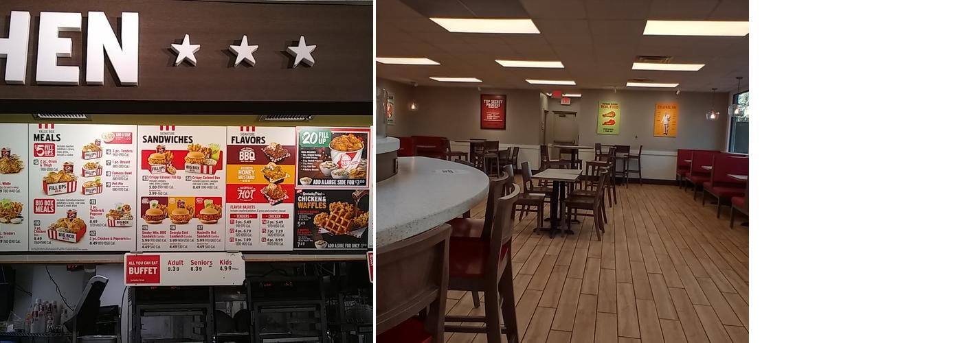 KFC Menu