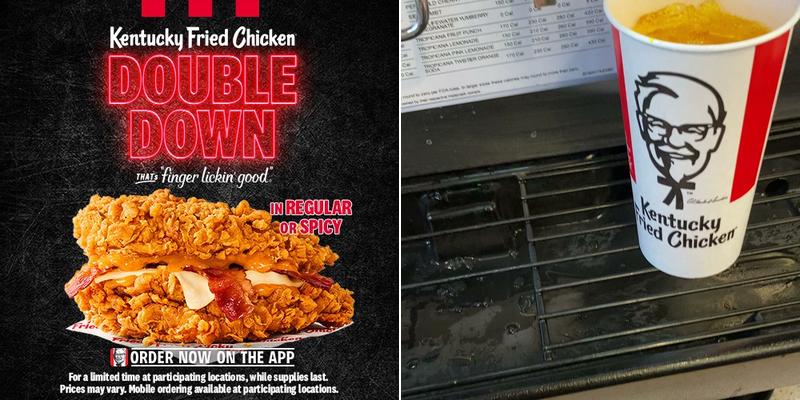 KFC Menu