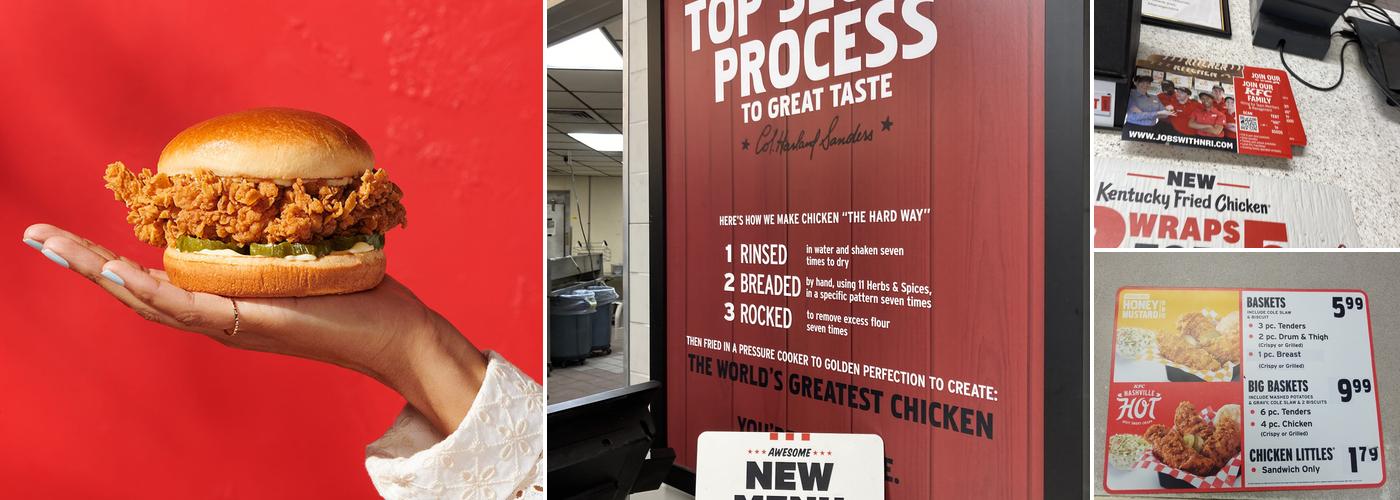 KFC Menu