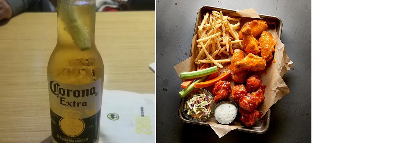 Buffalo Wild Wings Menu