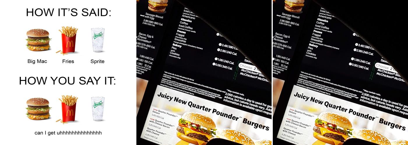 McDonald's Menu