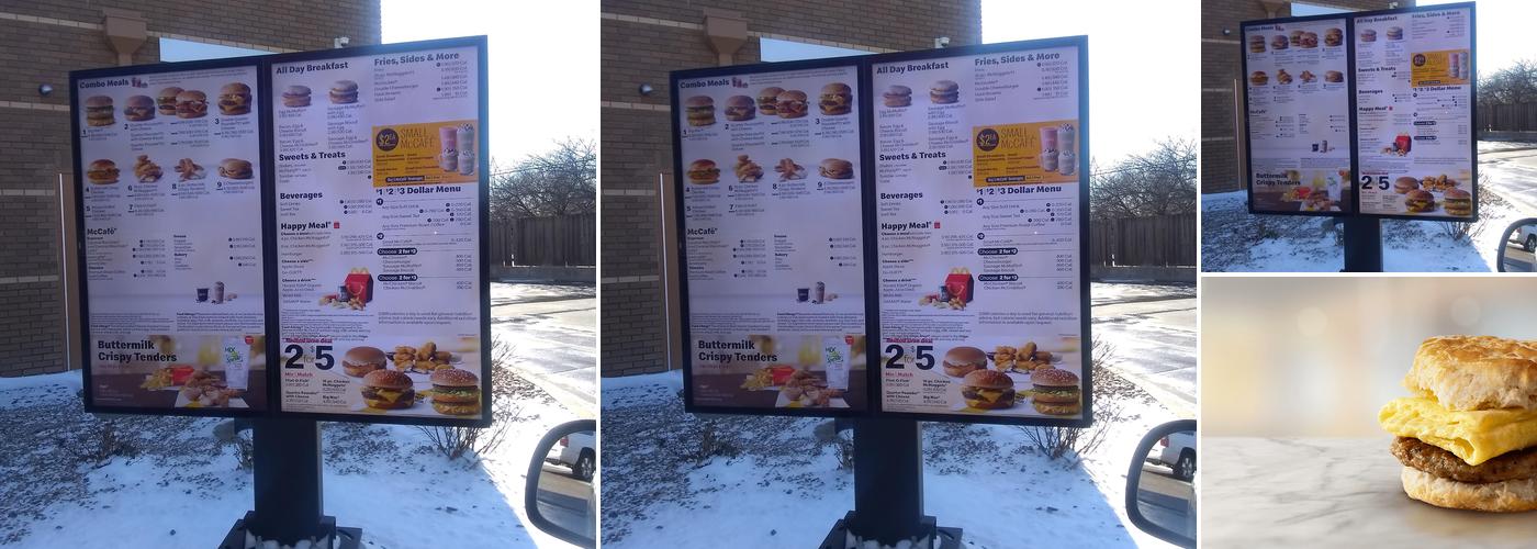 McDonald's Menu