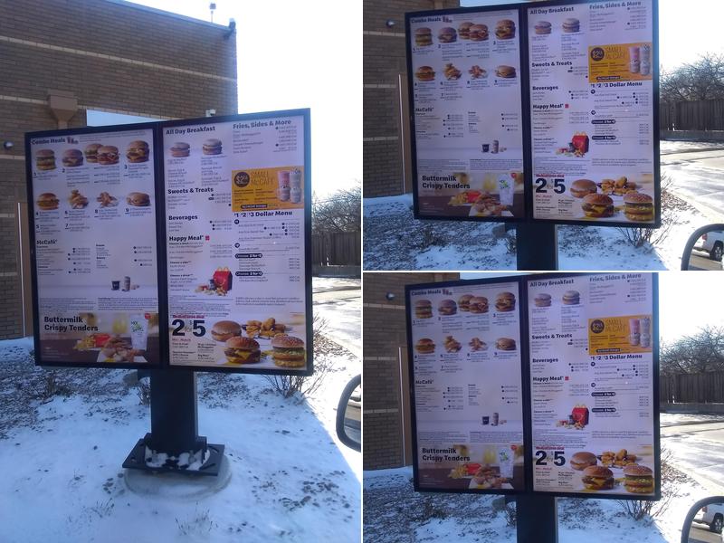 McDonald's Menu
